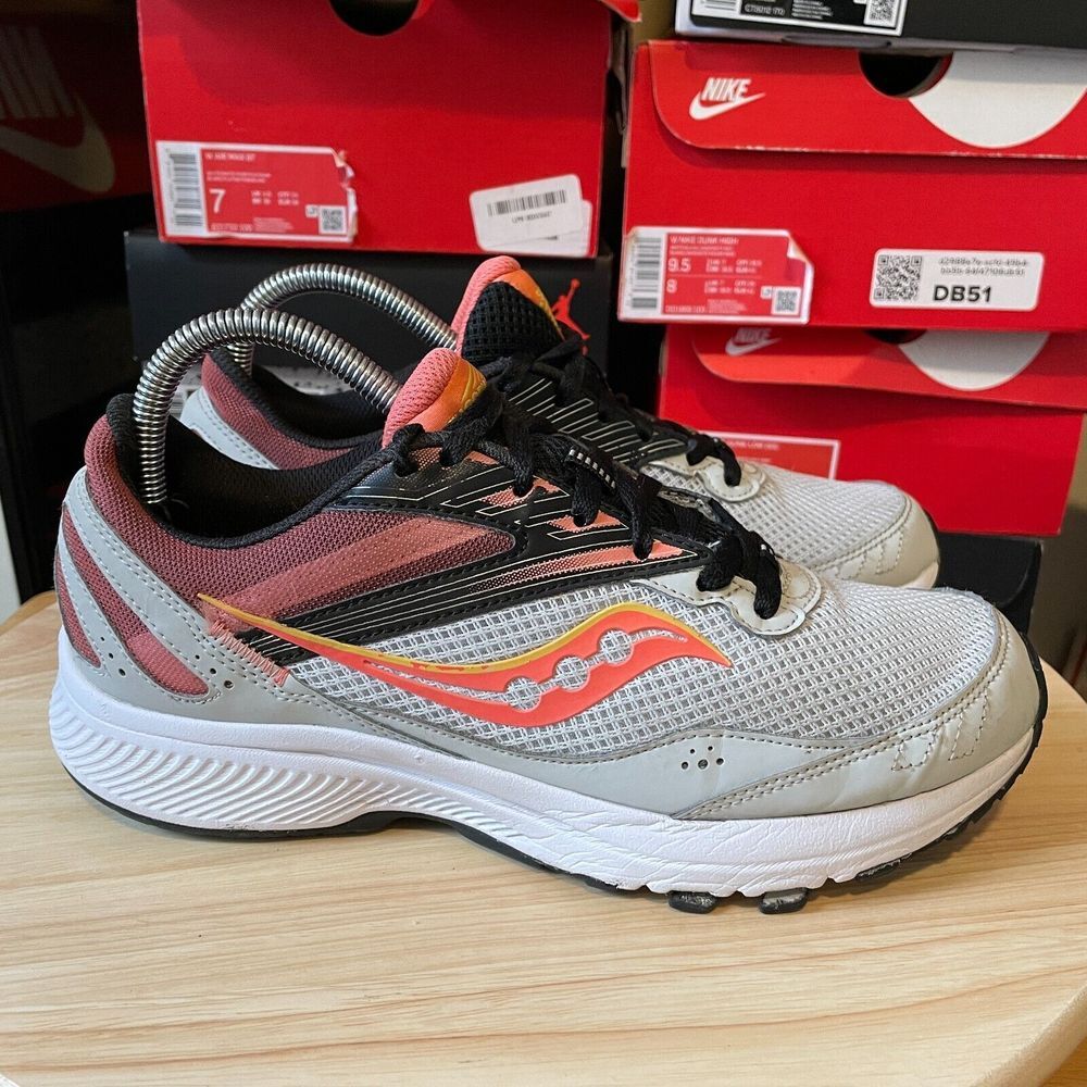 Saucony Cohesion‎ 15 Womens Size 9 Shoes White Running Sneakers S10701-16